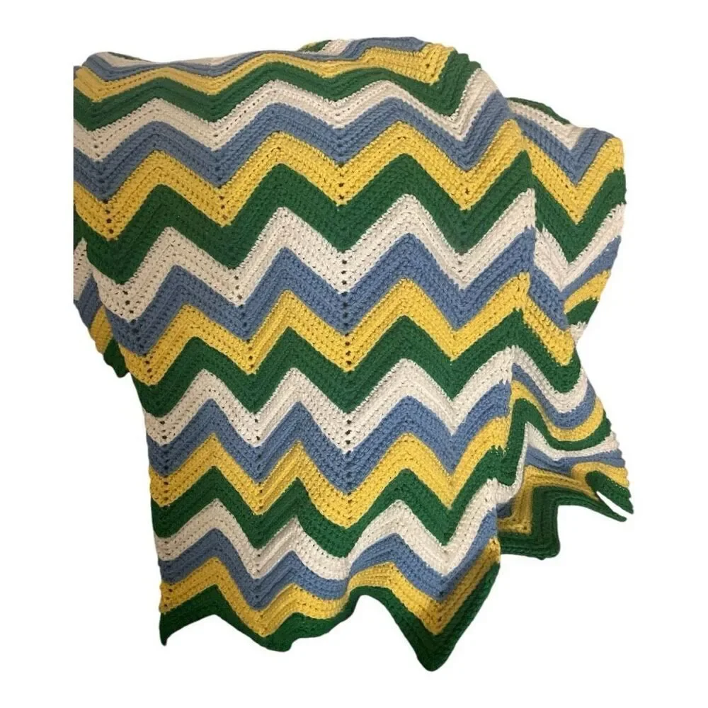 Handmade vintage crocheted